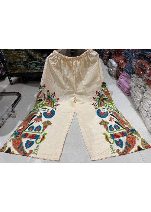 Cotton Coord Set with Lace Work